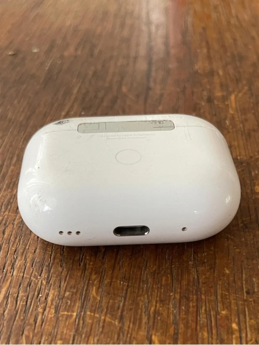 Wireless Earbuds Charging Case - White